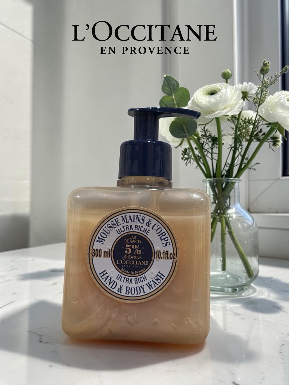 L'OCCITANE Shea Butter Ultra Riche Hand and Body Wash